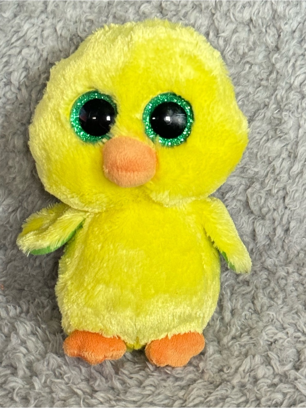 Ty Beanie Boos Nugget the Baby Chick Plush 6” Yellow Stuffed Animal Soft Toy